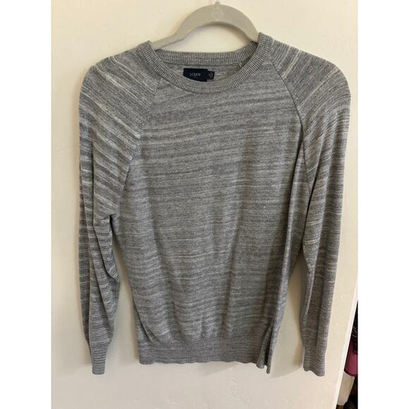 J. Crew Sweaters - J. Crew Sweater Women's X-Small Gray Cotton